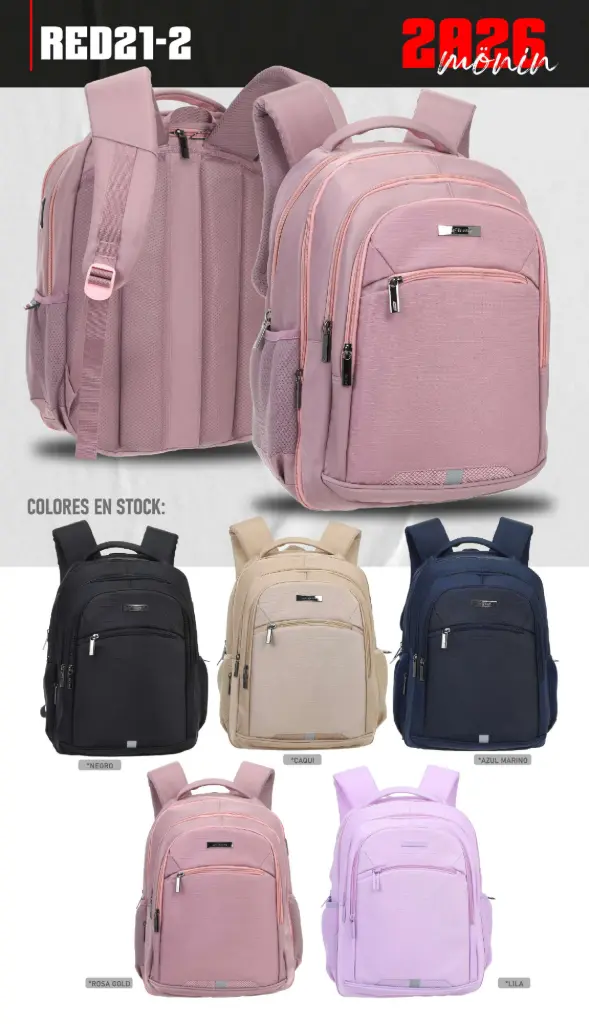 Mochila Monin Red 21-2