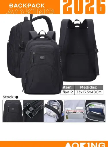 [Fiya 12] Mochila Aoking