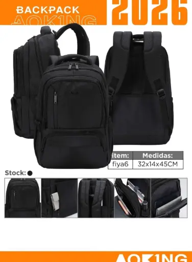[Fiya 6] Mochila AOKING Original